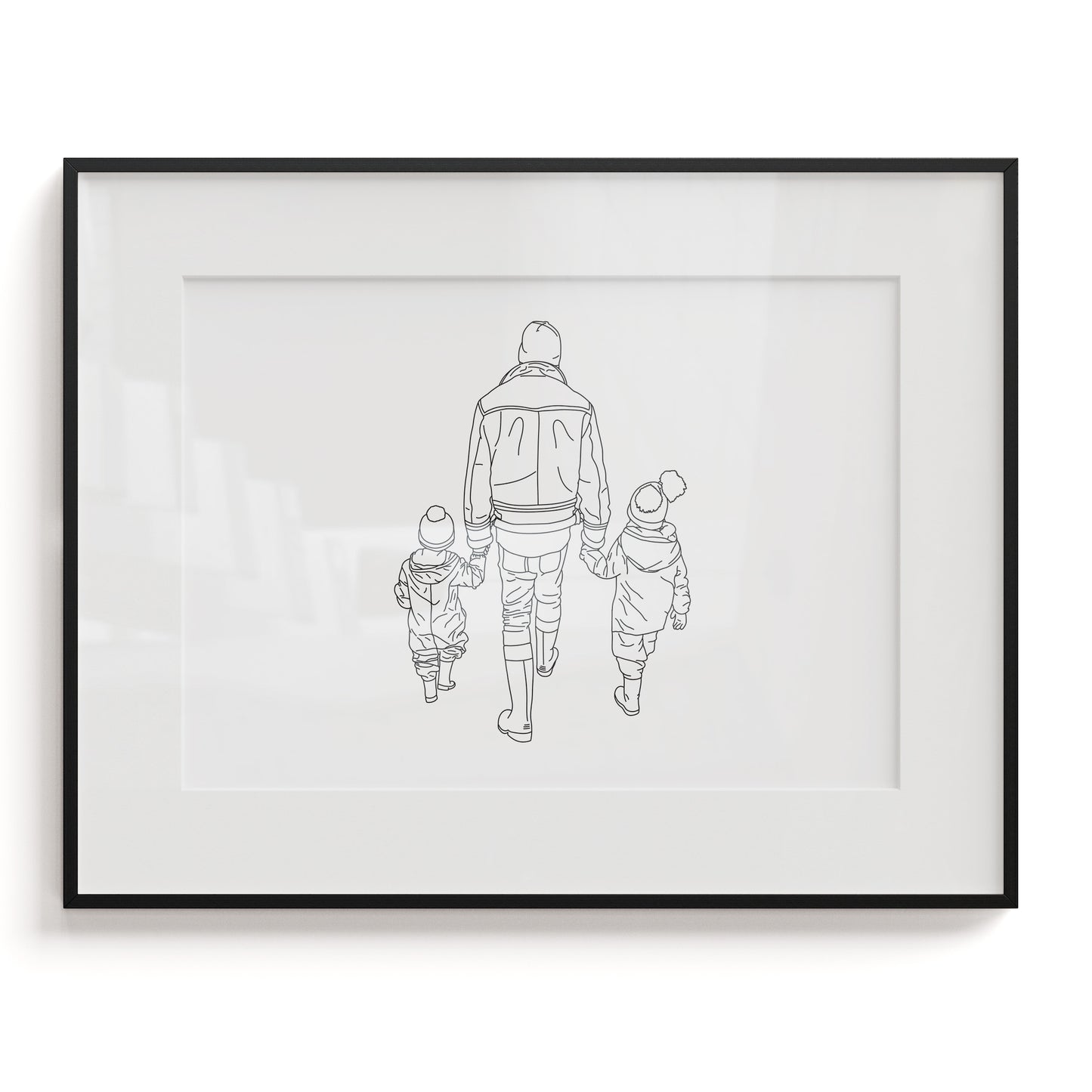 Custom Line Art Portrait