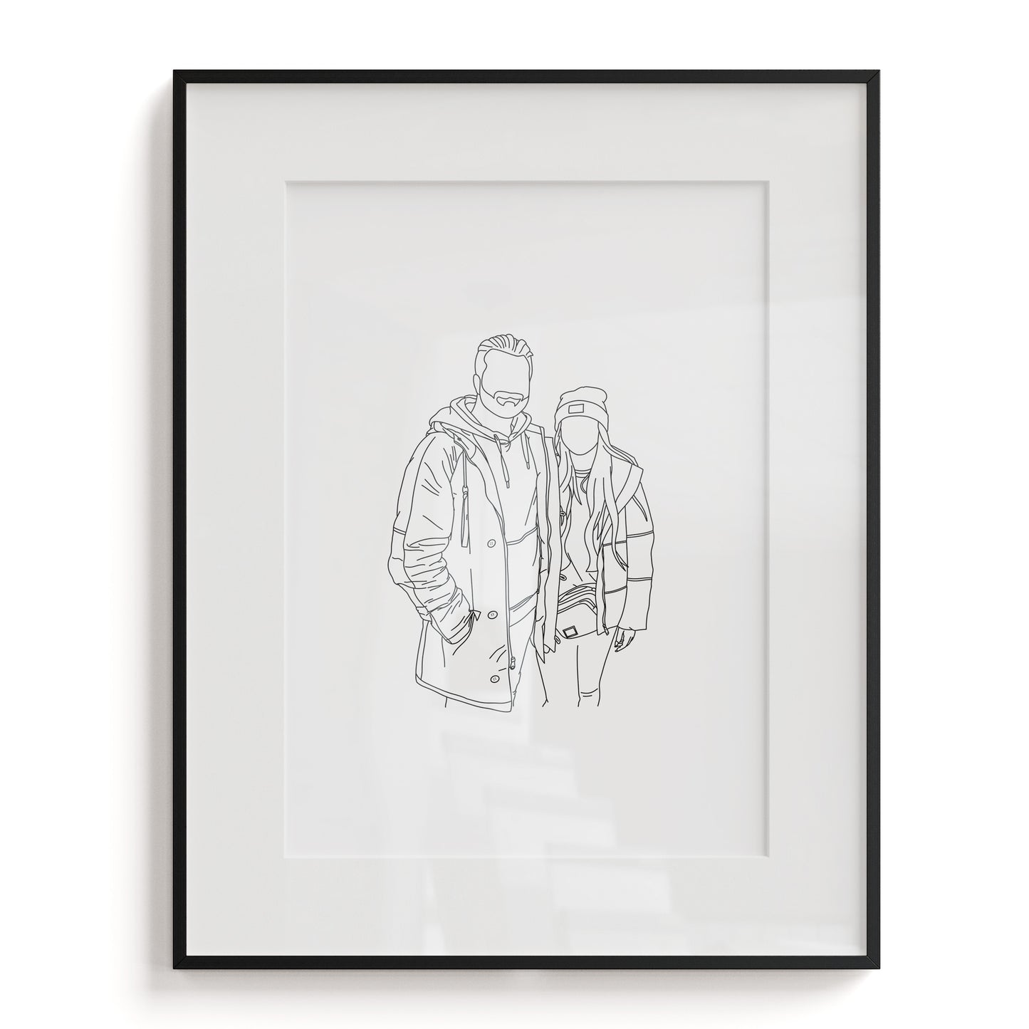 Custom Line Art Portrait