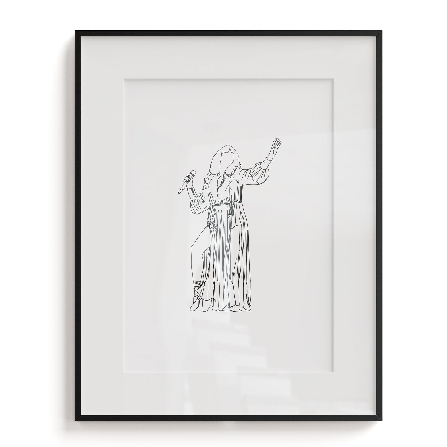 Florence and the Machine Line Art Print