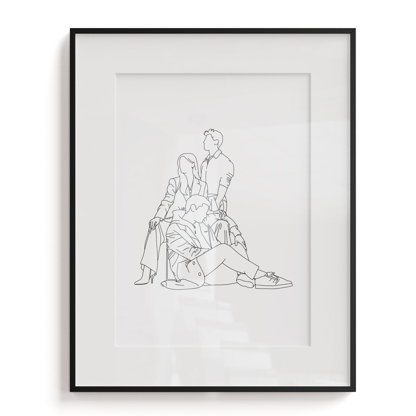 London Grammar Line Art Print