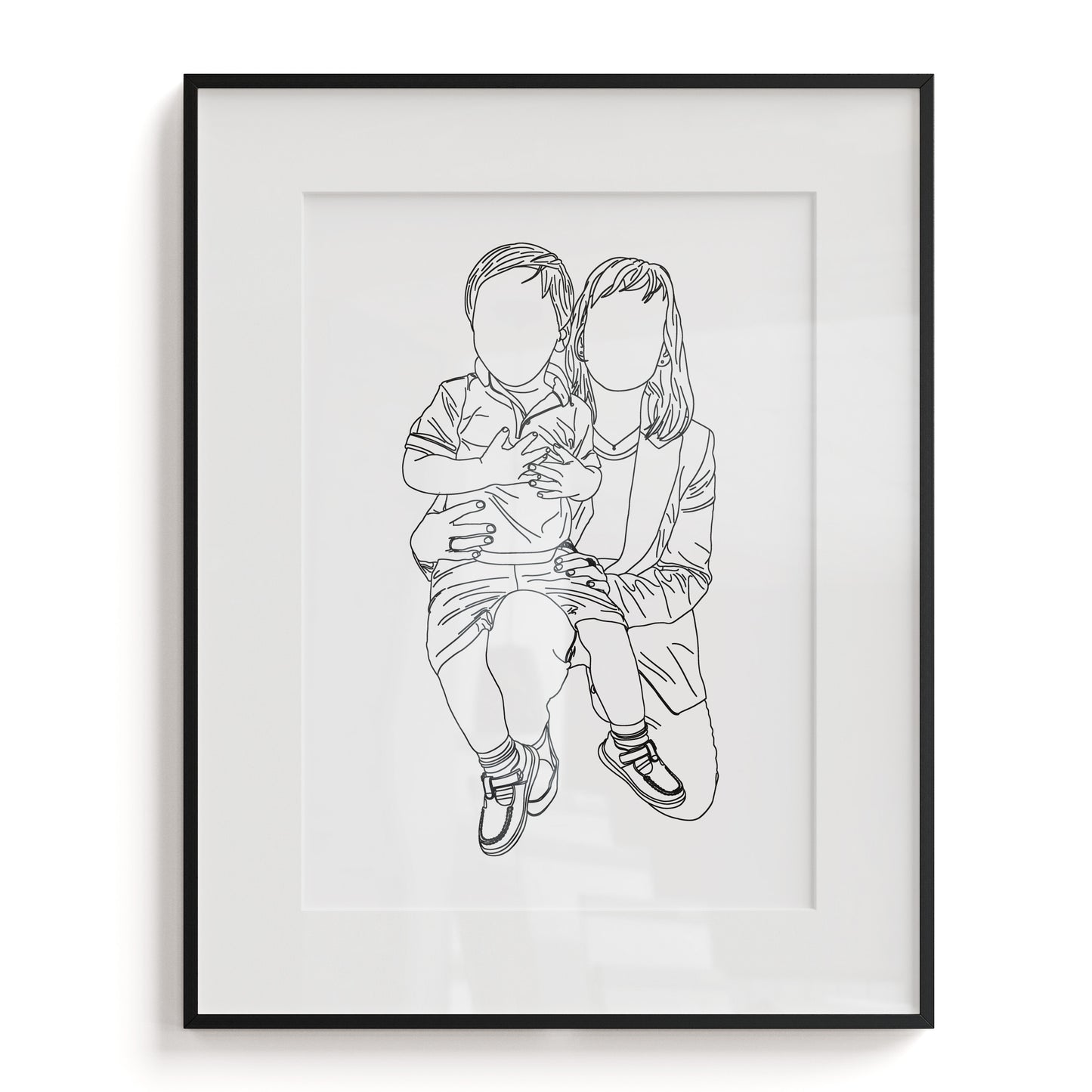 Custom Line Art Portrait