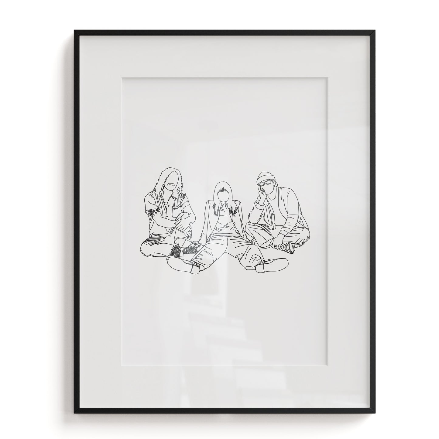 Paramore Line Art Print