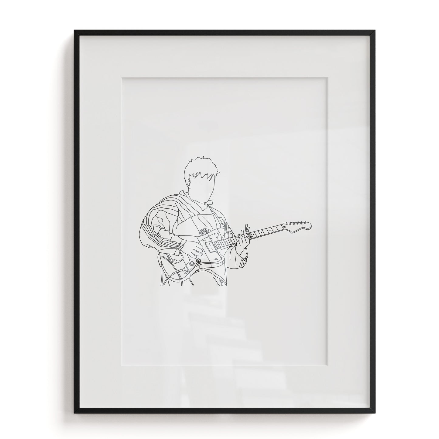 Sam Fender Line Art Print