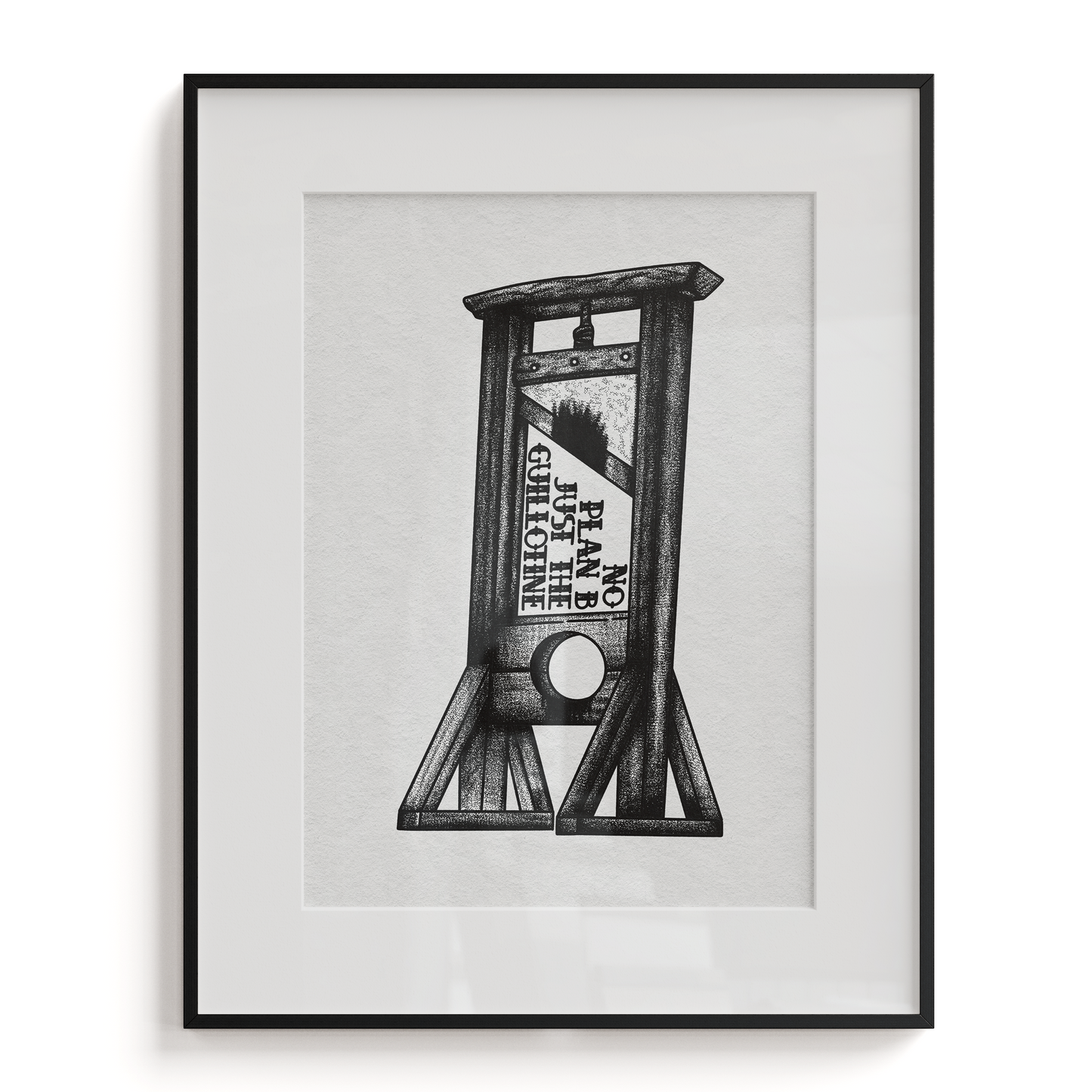 Custom Blackwork Print