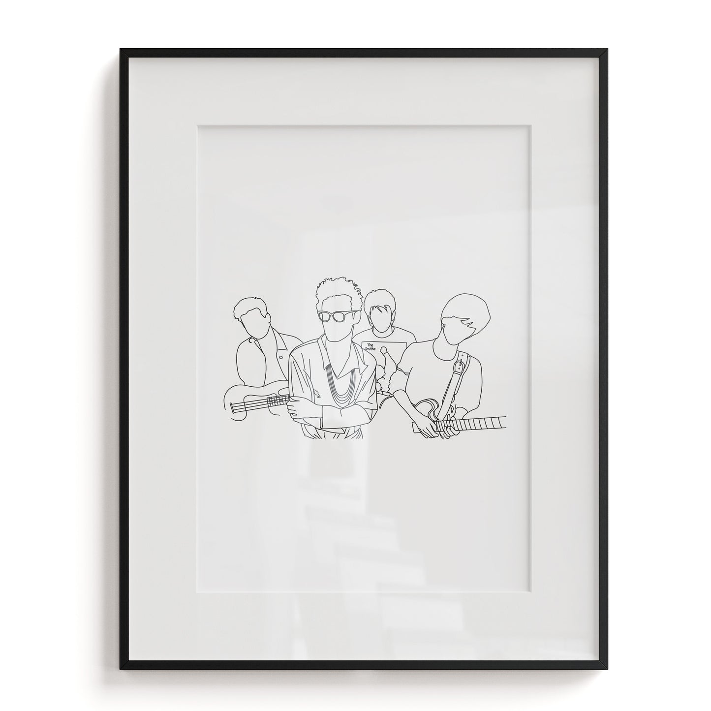 The Smiths Line Art Print
