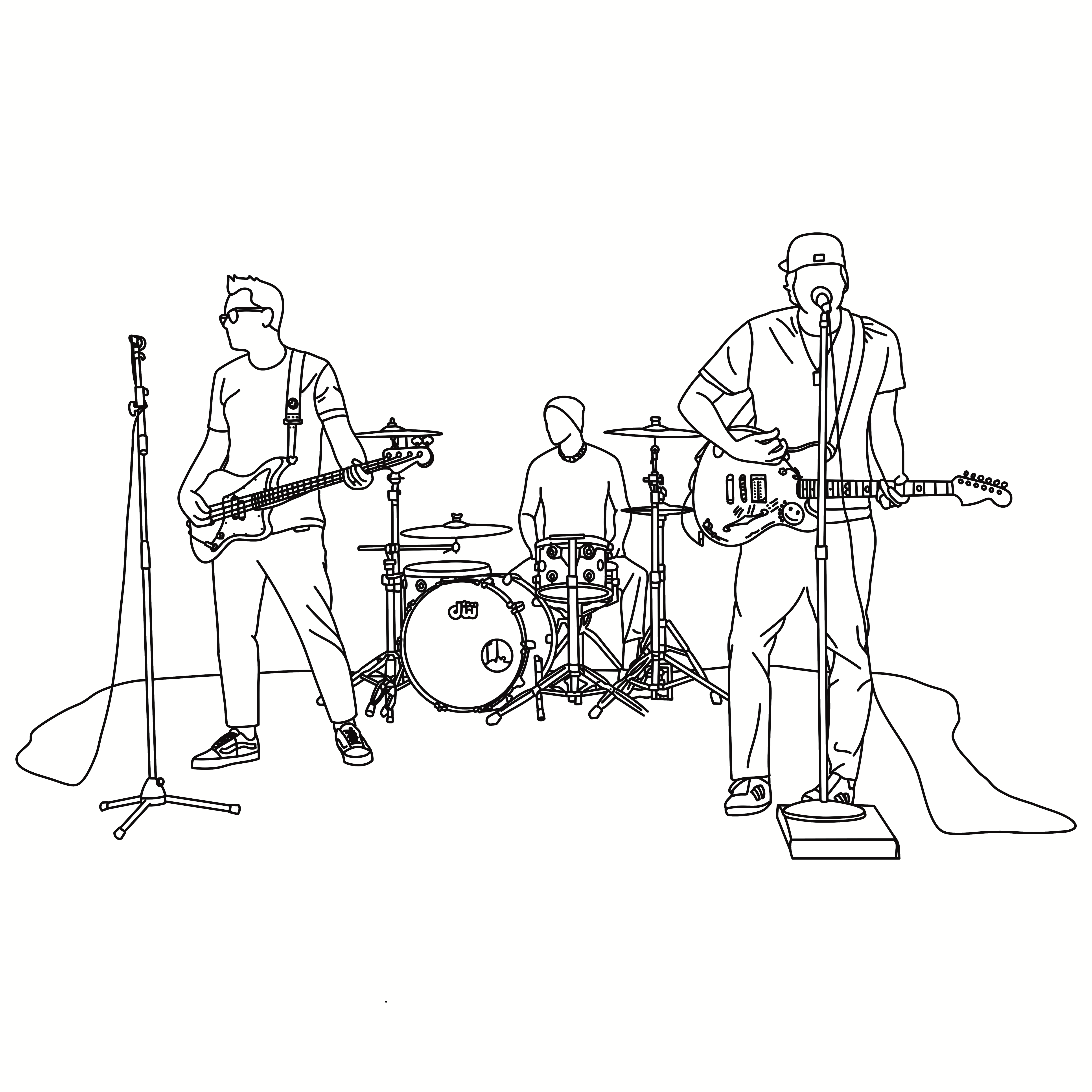 Alternative Icons | Music Art Prints by ElliotDrawsStuff