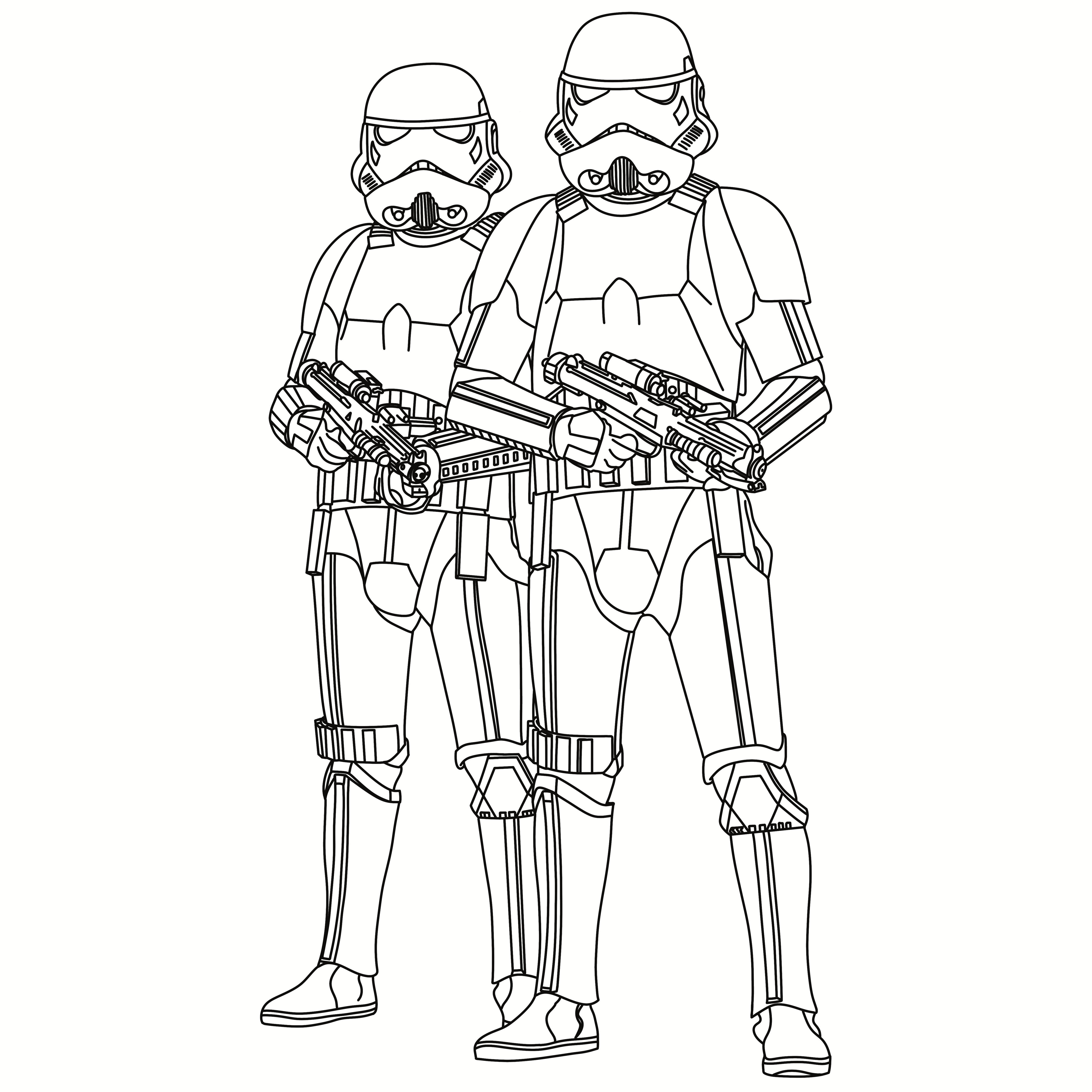 Minimalist Star Wars Art Prints by ElliotDrawsStuff