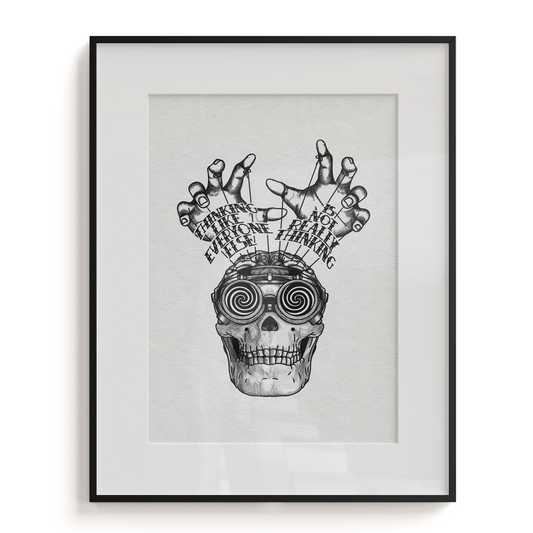 Custom Blackwork Print